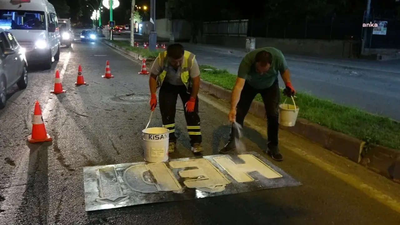 Diyarbakır Büyükşehir Belediyesi silinen Kürtçe yazıları yeniden yazdı