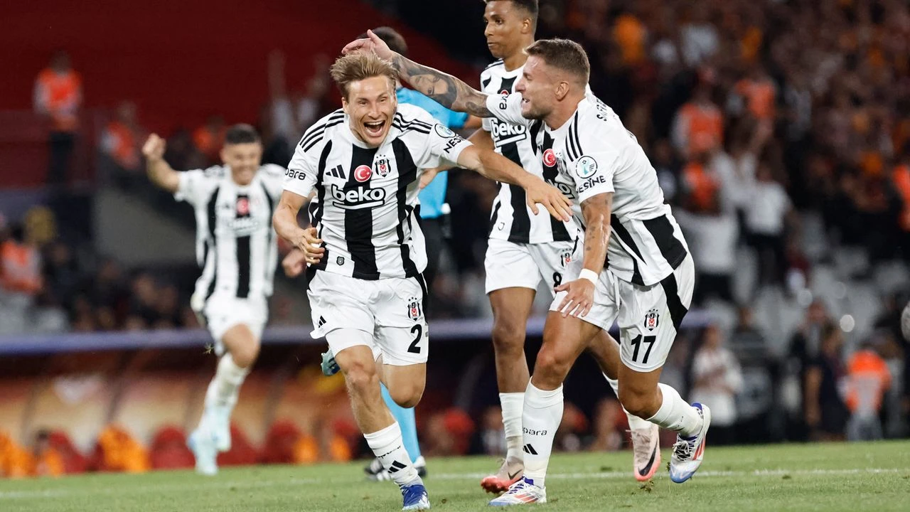 Beşiktaş Galatsaray Karşısında 5 -0 lık Skorla Süper Kupa’nın sahibi oldu