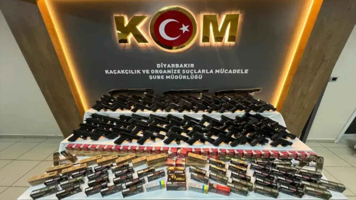 Diyarbakır’da Kaçak Silah Operasyonu: 2 Tutuklama