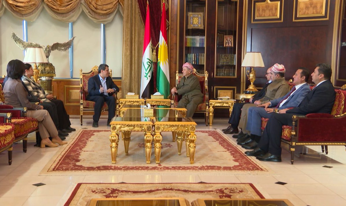 Mazlum Abdi ve Mesrur Barzani Erbil’de Bir Araya Geldi: Bölgesel İş Birliği Mesajı