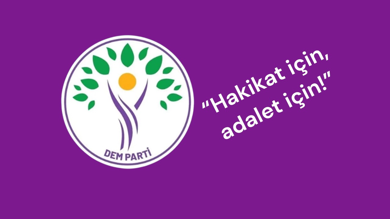 DEM Parti’den Koçgiri Katliamı Anması: “Adalet ve Hakikat Mücadelemizi Sürdüreceğiz”
