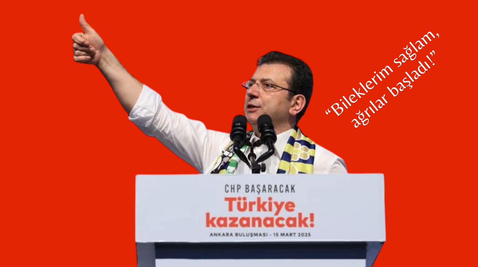 Ekrem İmamoğlu’ndan İktidara Sert Mesaj: “Korkmuyoruz, Bileklerim Sağlamdır, Bükemezsiniz!”